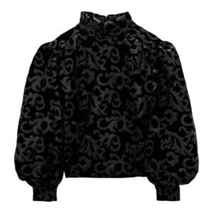 Zara Top Women Medium Black